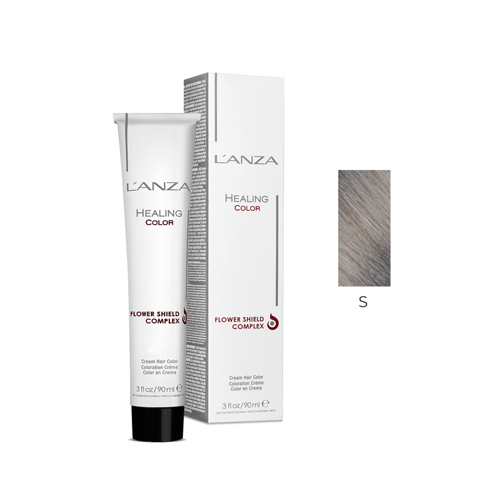 Крем-фарба для волосся LʼANZA Healing Color Mix Tone P - Pearl Mix (Колір: S Сріблястий мікс) - 1